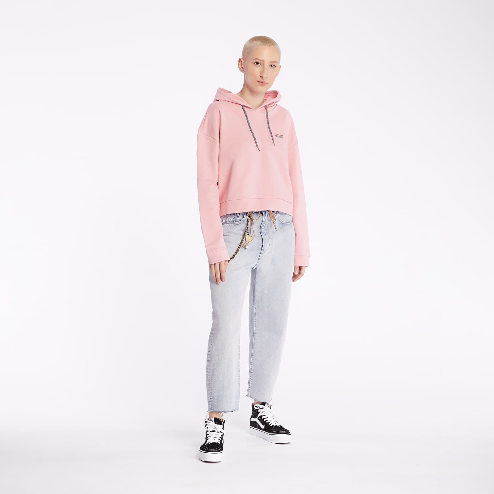 Felpe Vans Junior V Hoodie Pink Icing