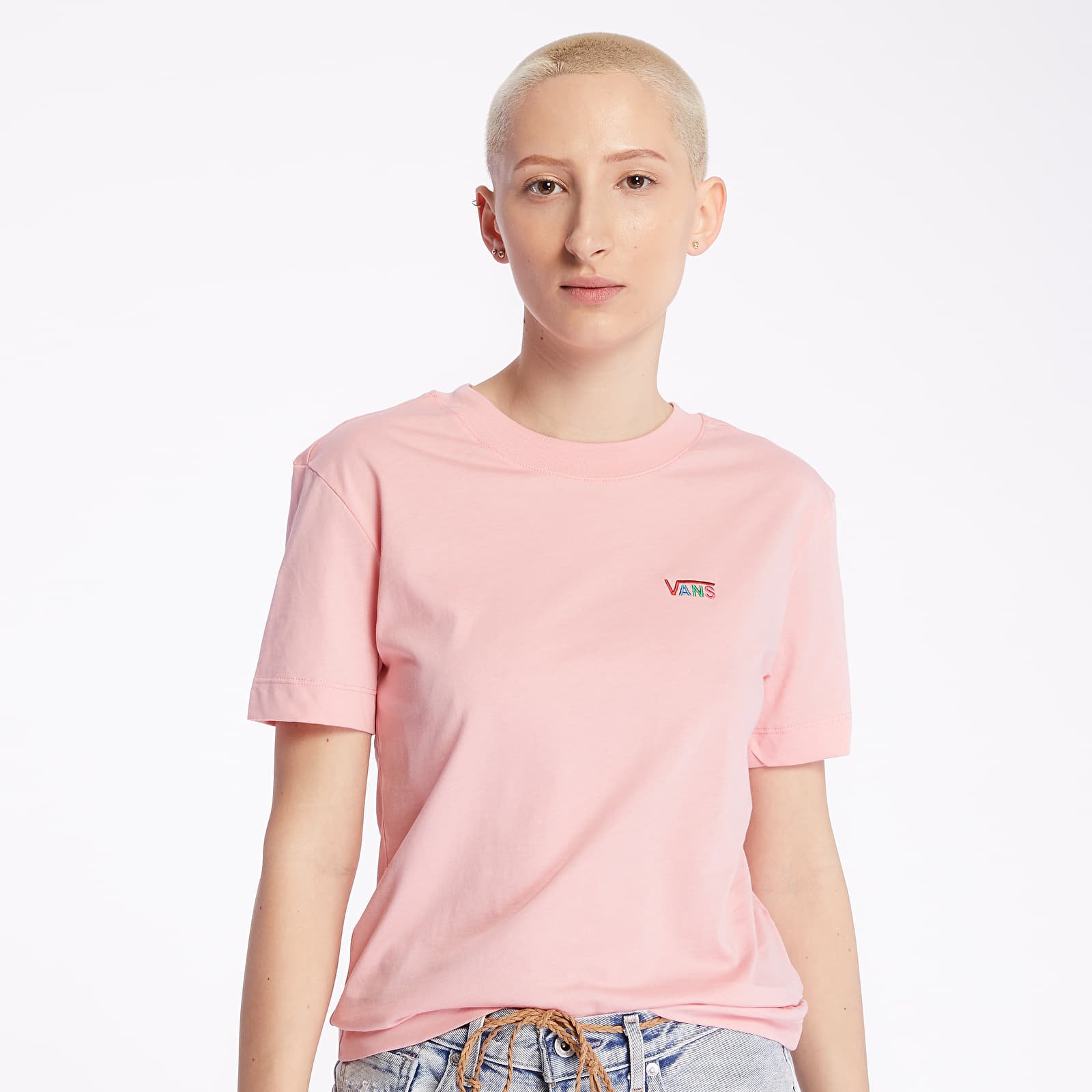 Pink vans deals t shirt