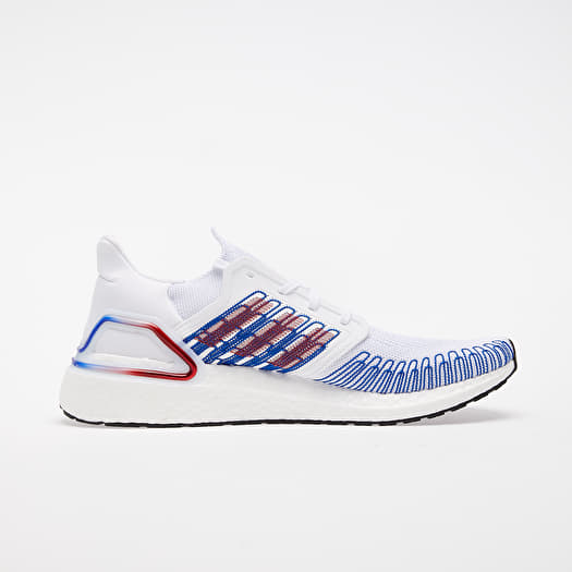 Adidas ultra boost 20 red white and blue store