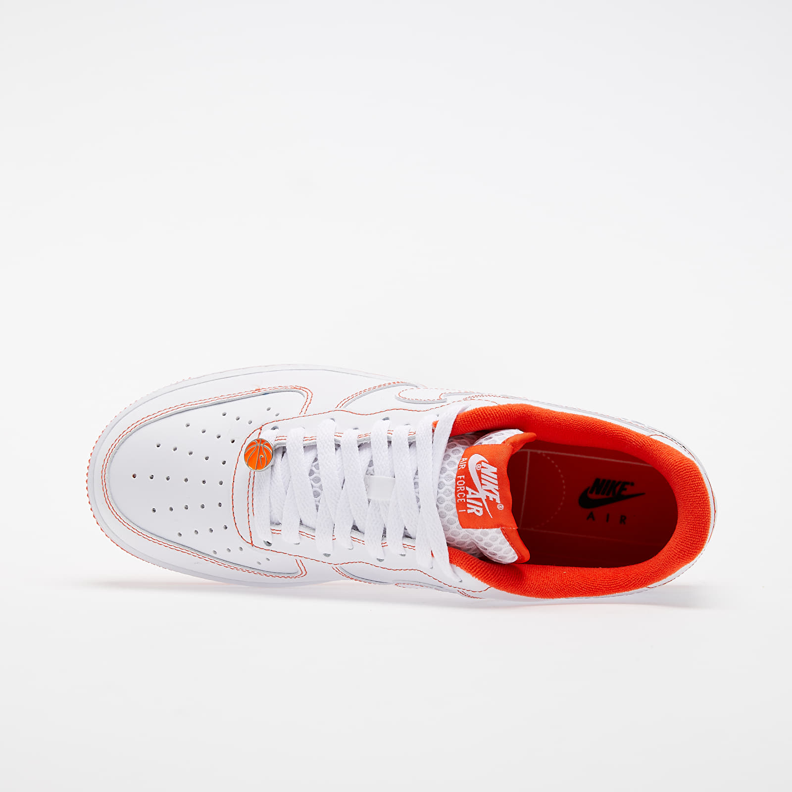 Men's shoes Nike Air Force 1 '07 LV8 Emb White/ Team Orange-Black