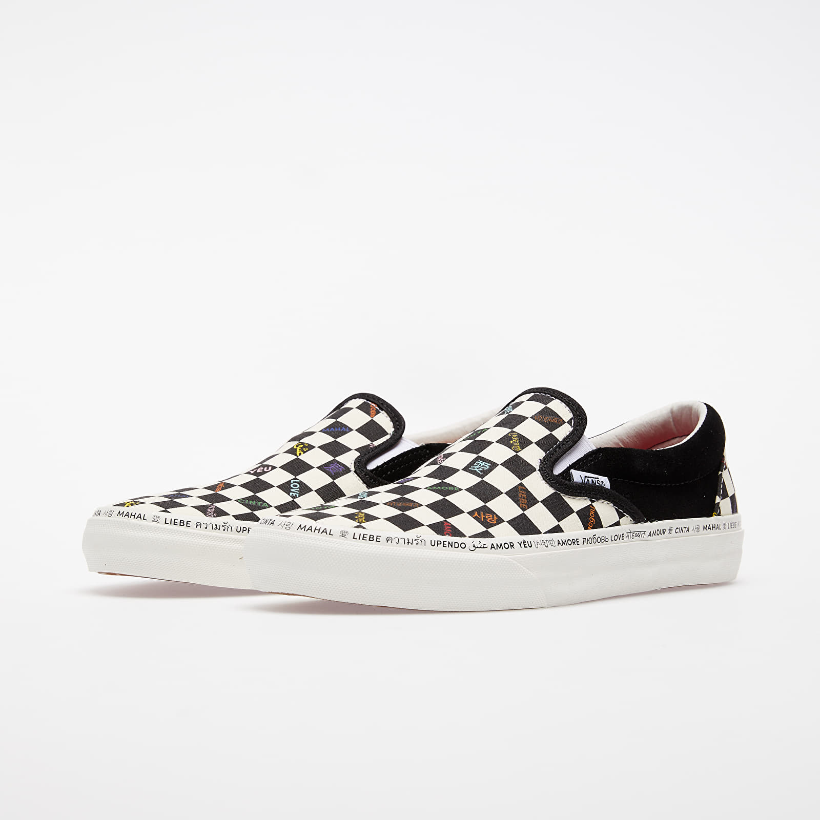 Men's shoes Vans Vault Classic Slip-On V (Love) Multi/ Marshmallow