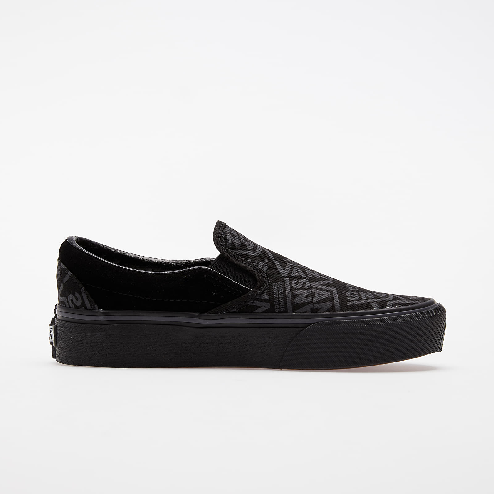Men's shoes Vans Classic Slip-On Platform (Vans 66) Black