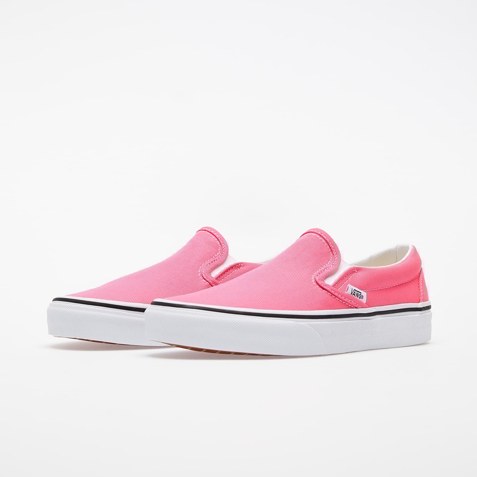 Men s shoes Vans Classic Slip On Neon Knockout Pink True White
