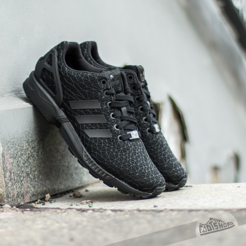 adidas ZX Flux W Core Black/Black/Black | Footshop