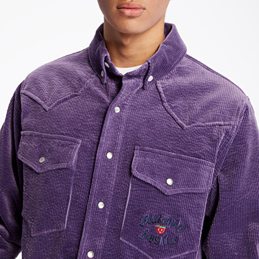 Shirts Billionaire Boys Club Corduroy Shirt Purple | Footshop