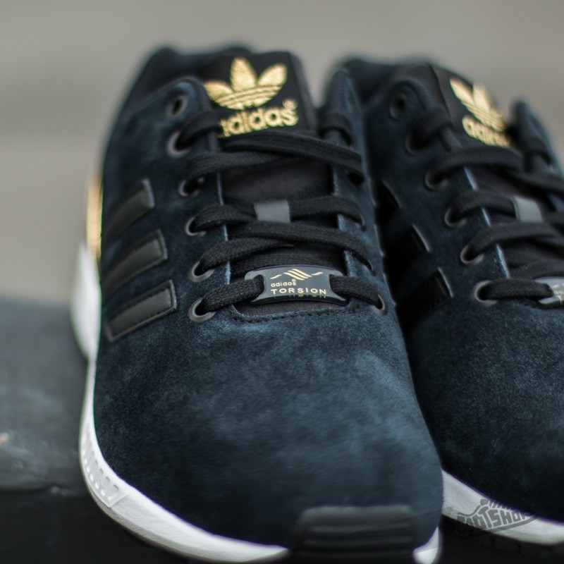 shou adidas ZX Flux W Core Black/Black/Goldmt | Footshop