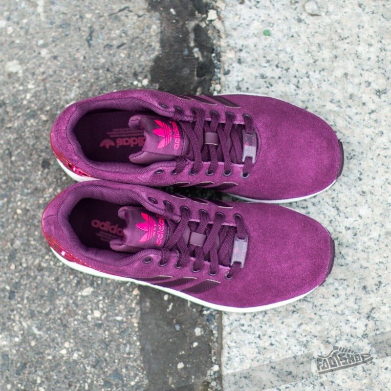 Sapatos de mulher adidas ZX Flux W Merlot/Merlot/Vivber
