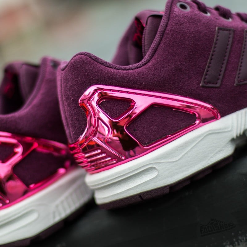 Sapatos de mulher adidas ZX Flux W Merlot/Merlot/Vivber