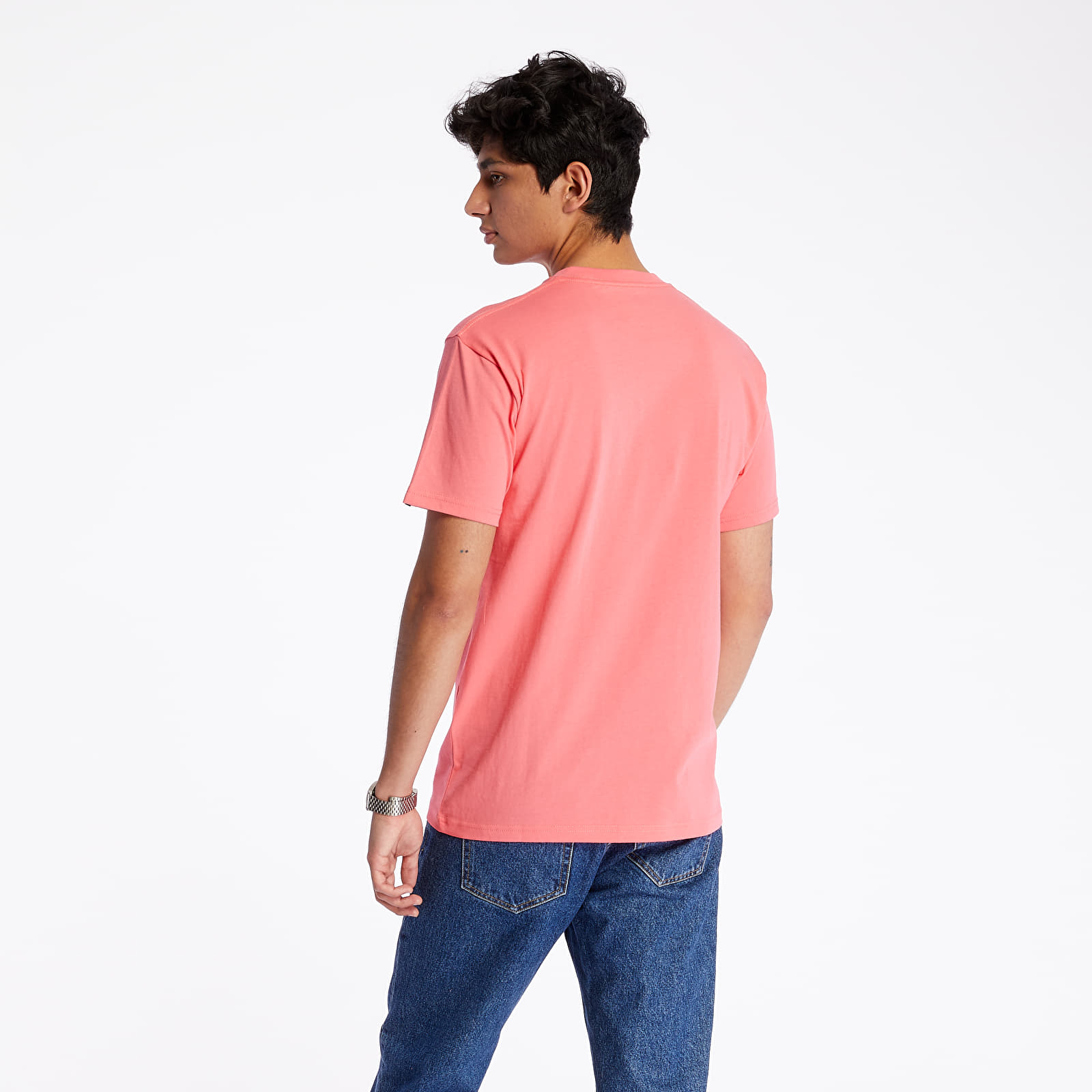 T-shirts Vans Left Chest Logo Tee Calypso Coral
