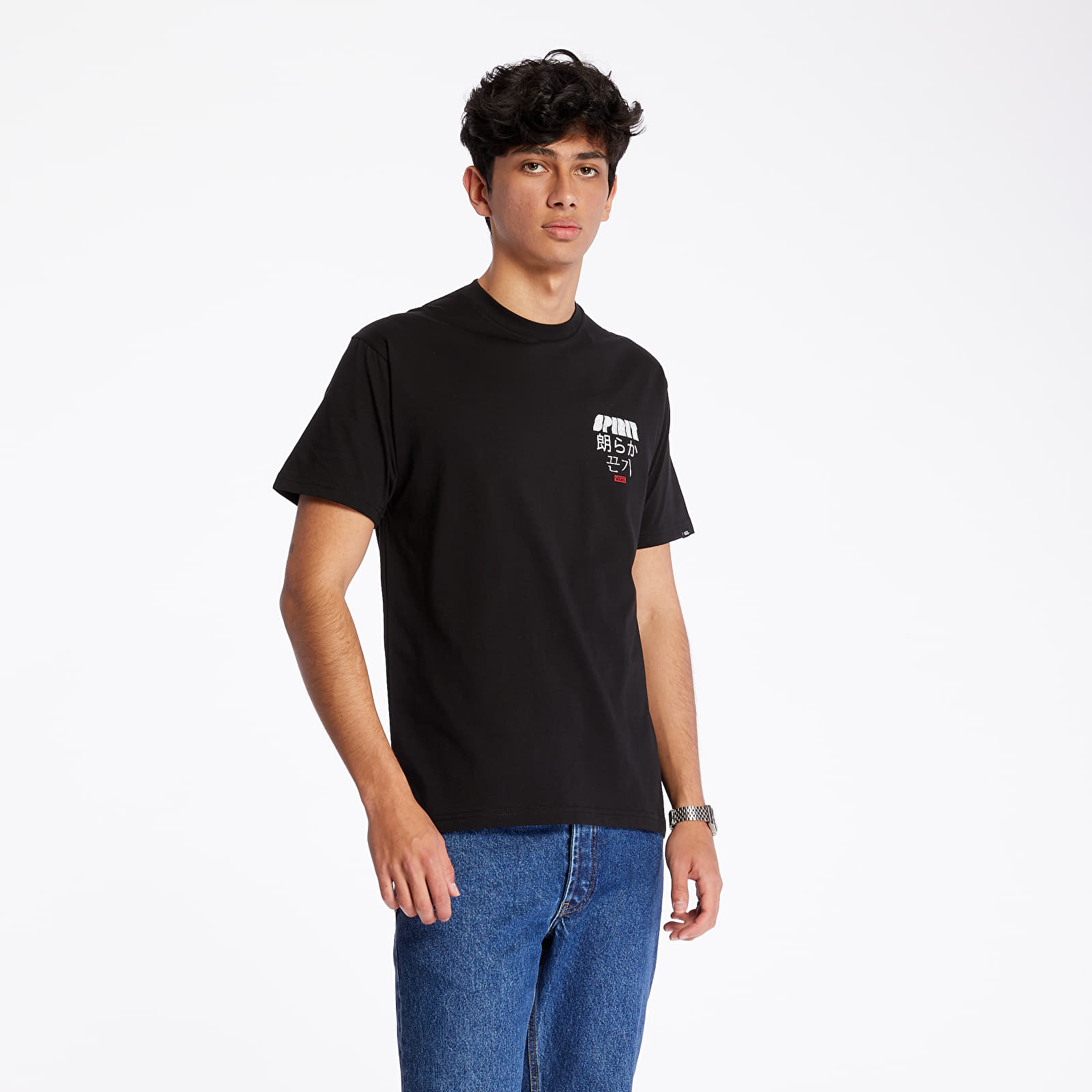 T-shirts Vans Spirit Tee Black