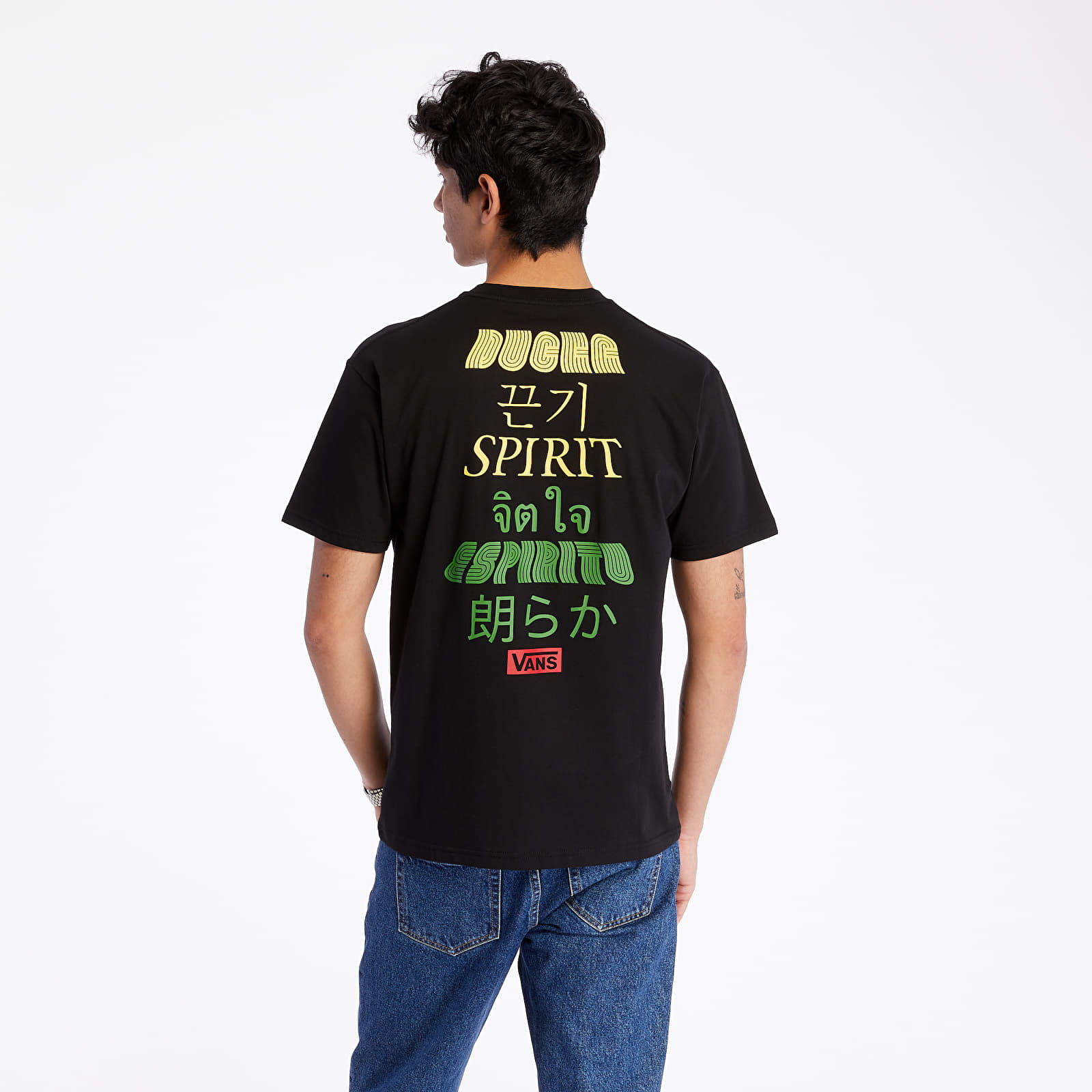 T-shirts Vans Spirit Tee Black