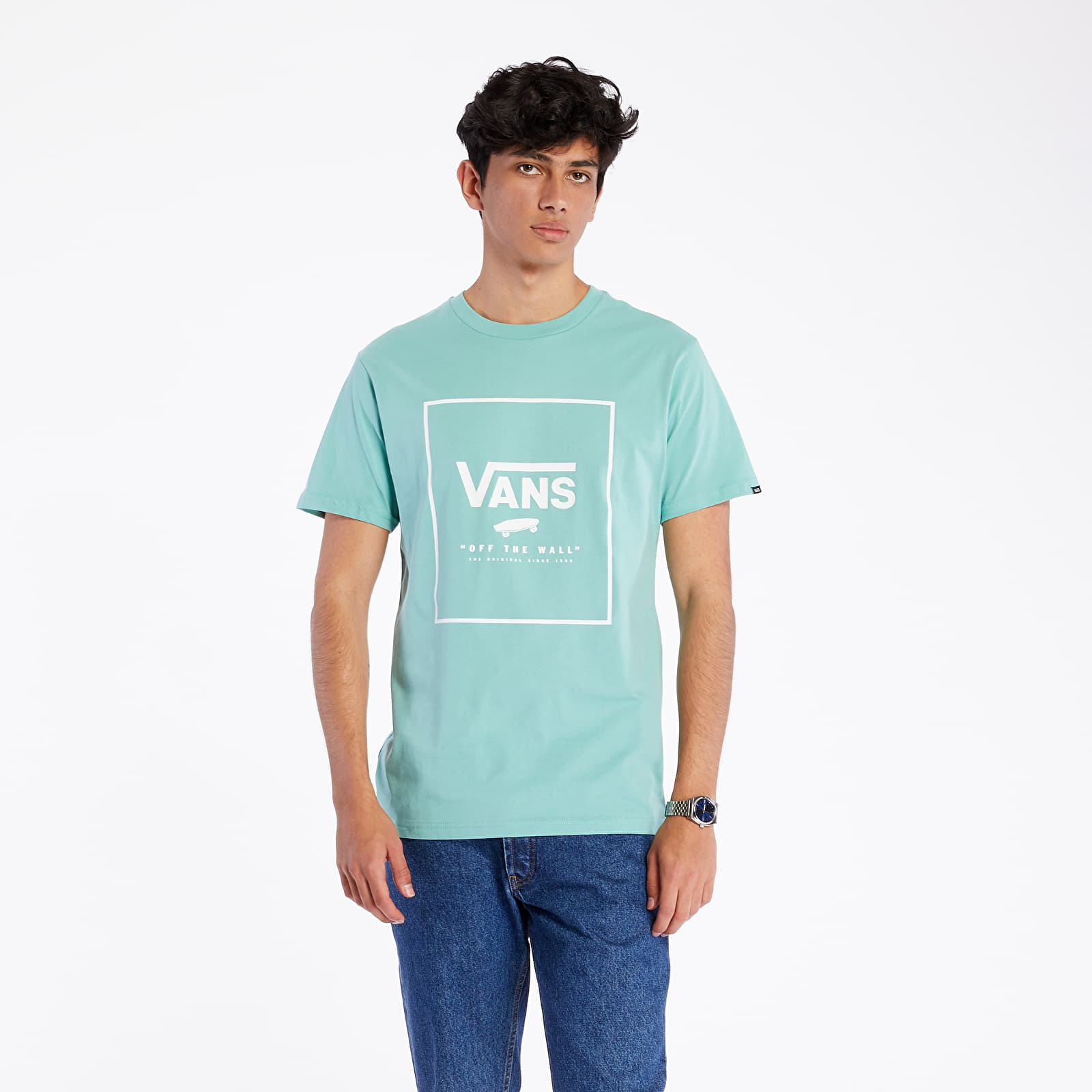 T-shirts Vans Print Tee Canton/ White