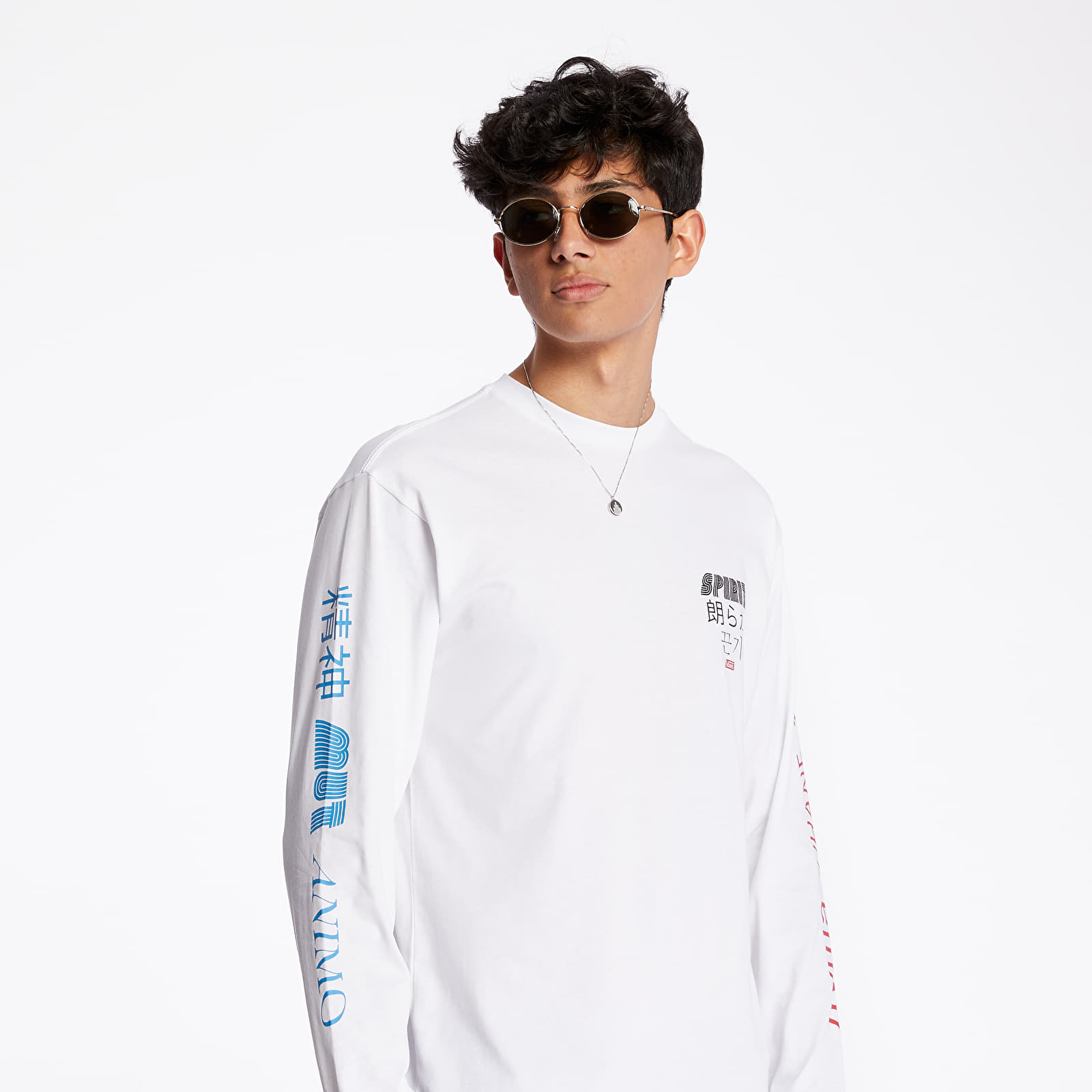 Camisetas Vans Spirit Long Sleeve Tee White