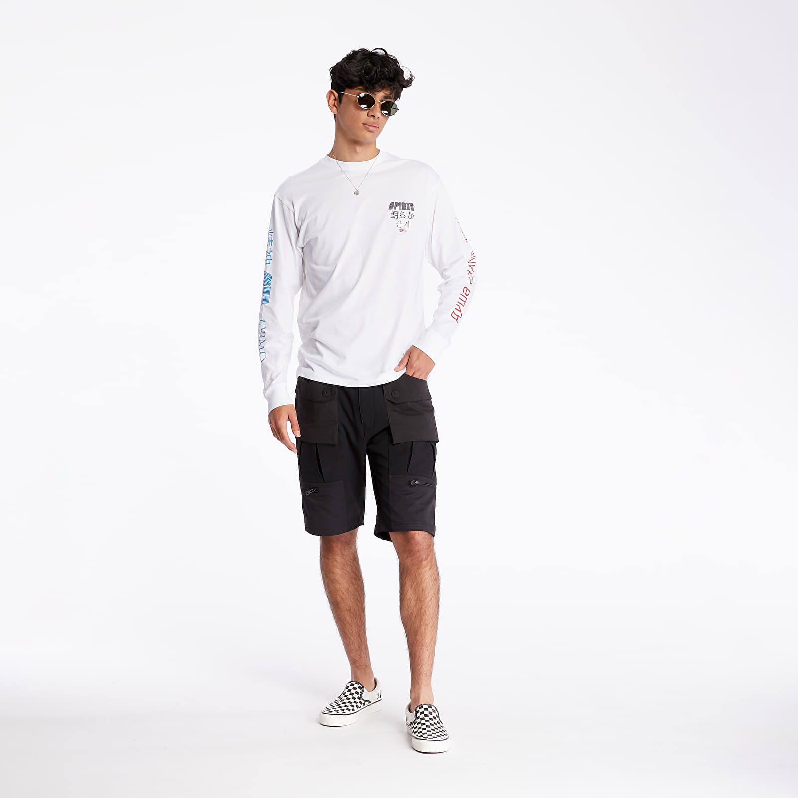 Camisetas Vans Spirit Long Sleeve Tee White