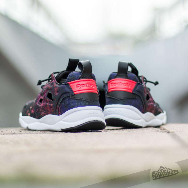 Women s shoes Reebok Furylite SR Women Black Poppy Red Violet White Footshop