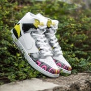 Nike Dunk High Prm Dls SB QS White/ Firefly