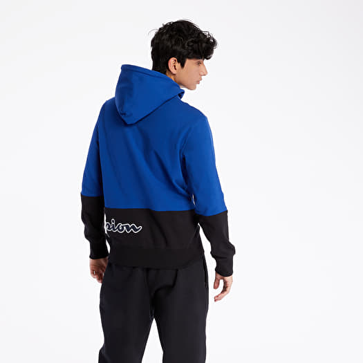 Sweatjacken und Sweatshirts Champion Hoodie Black Blue Footshop