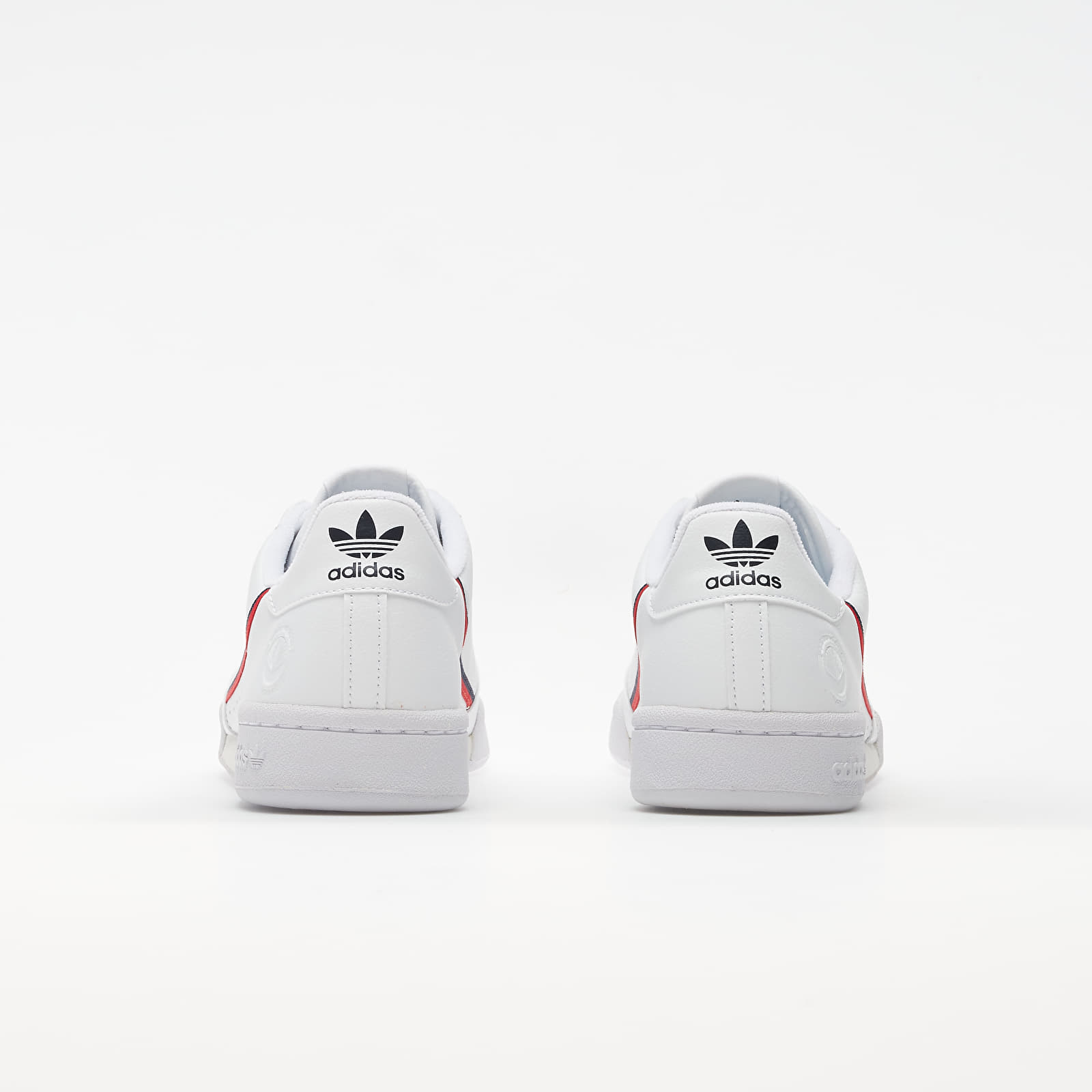 White/ Navy/ Scarlet Continental Vegan adidas Men\'s | Ftwr Footshop 80 Collegiate shoes