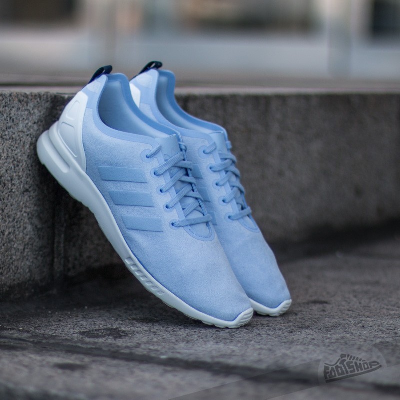 みずいろ adidas ZX Flux Smooth W Periwinkle/ Periwinkle/ Night Indigo