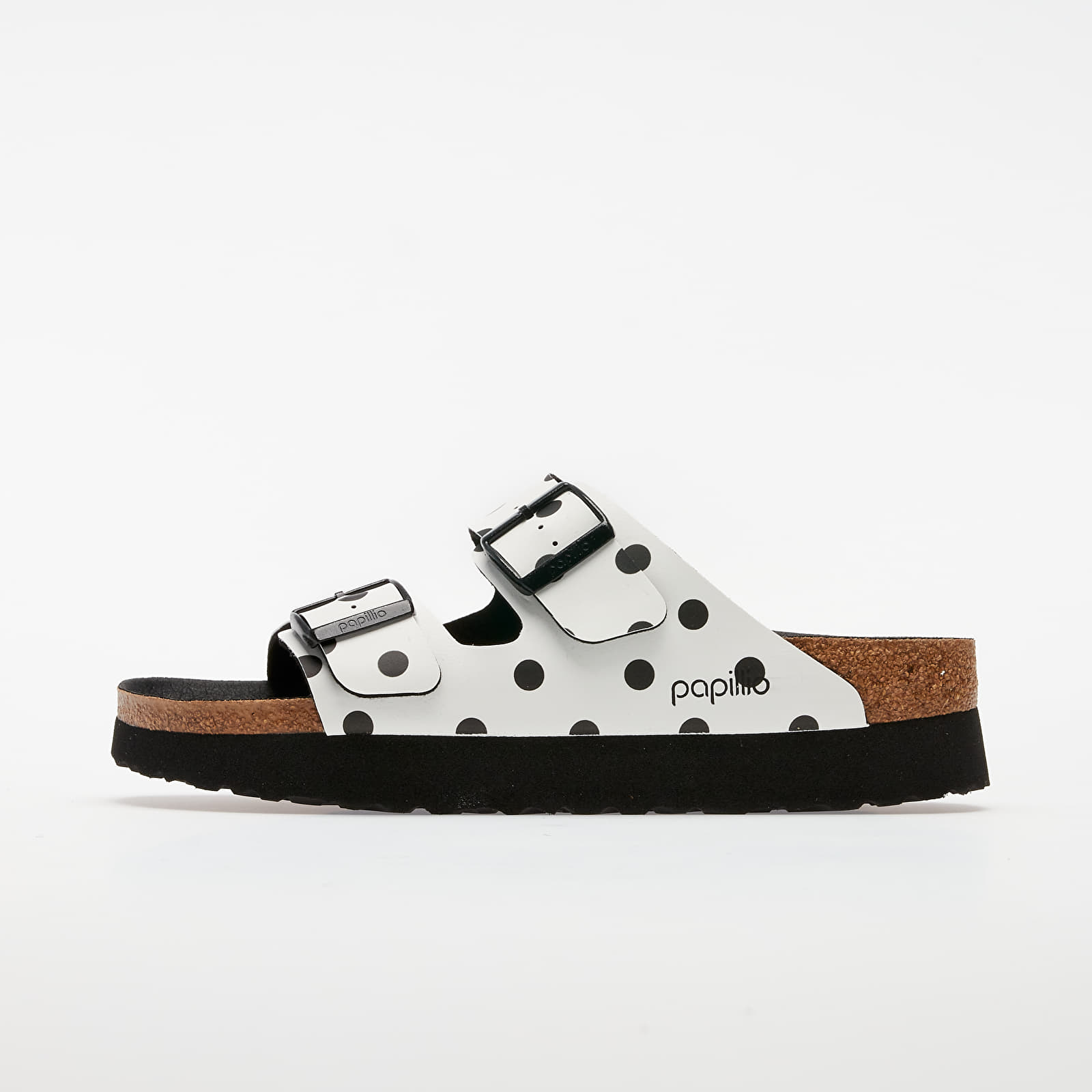 Zapatillas mujer Birkenstock Arizona Pap White/ Black Dots