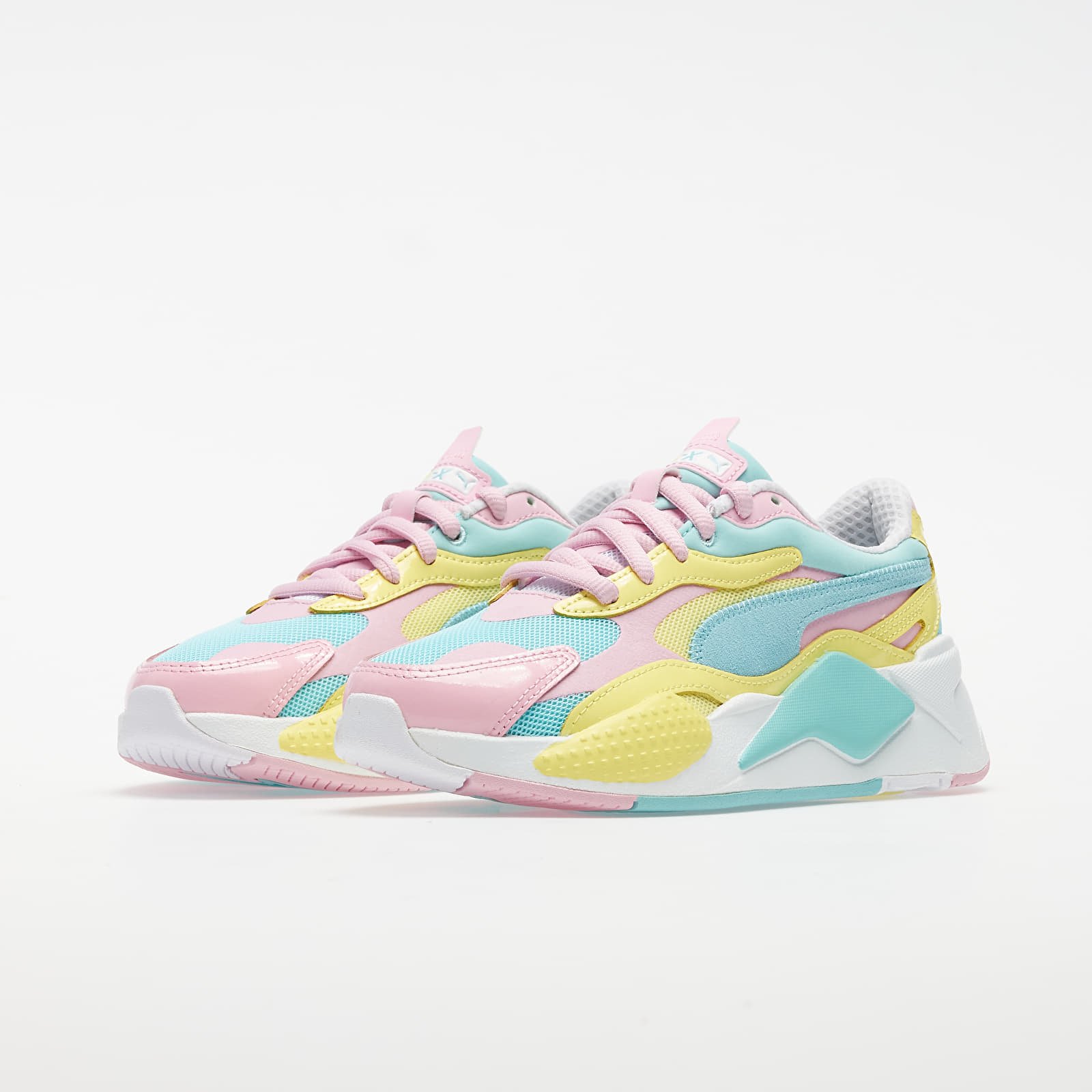 Men s shoes Puma RS X Plastic Gulf Stream Sunny Lime Footshop