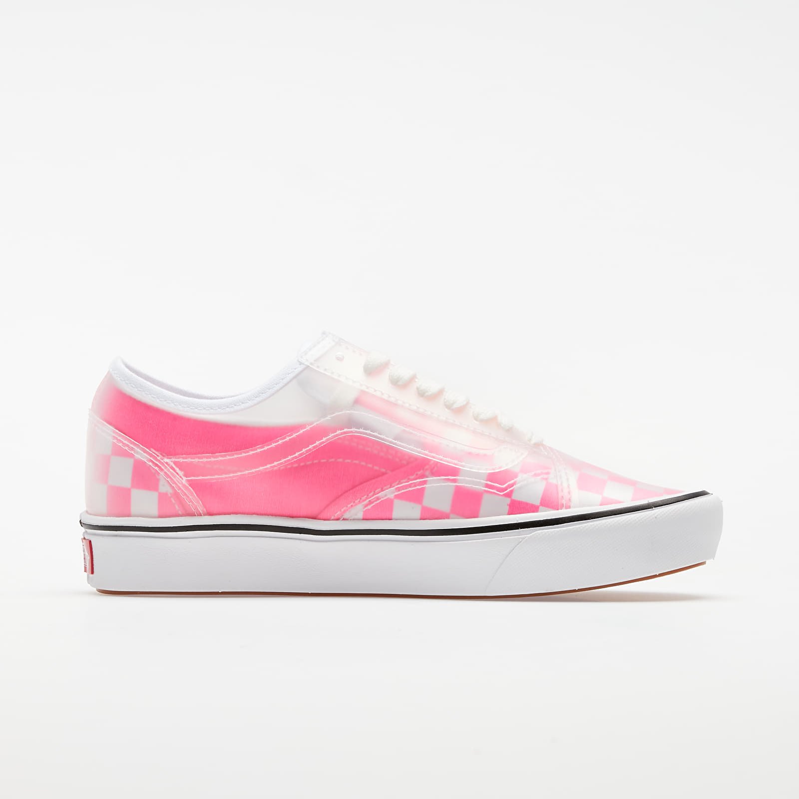 Pink vans old skool checkerboard shop