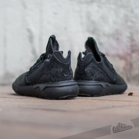 Adidas tubular top runner shoes black