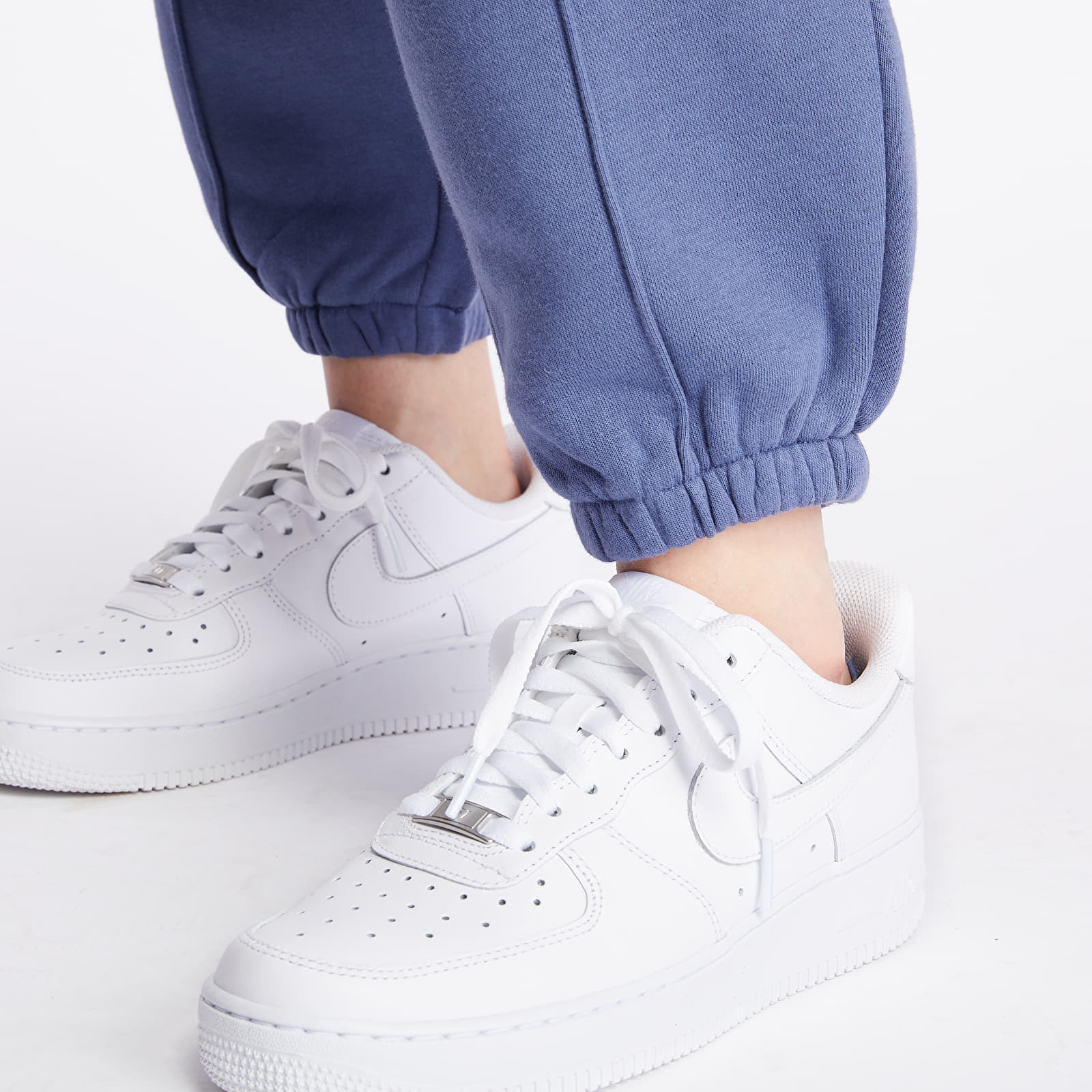 Pantaloni Nike Sportswear Fleece Trend Pants Diffused Blue/ White
