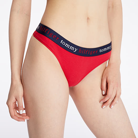Tommy hilfiger thong red hot sale