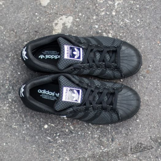 Men s shoes adidas Superstar Weave Pack Core Black Black White Footshop