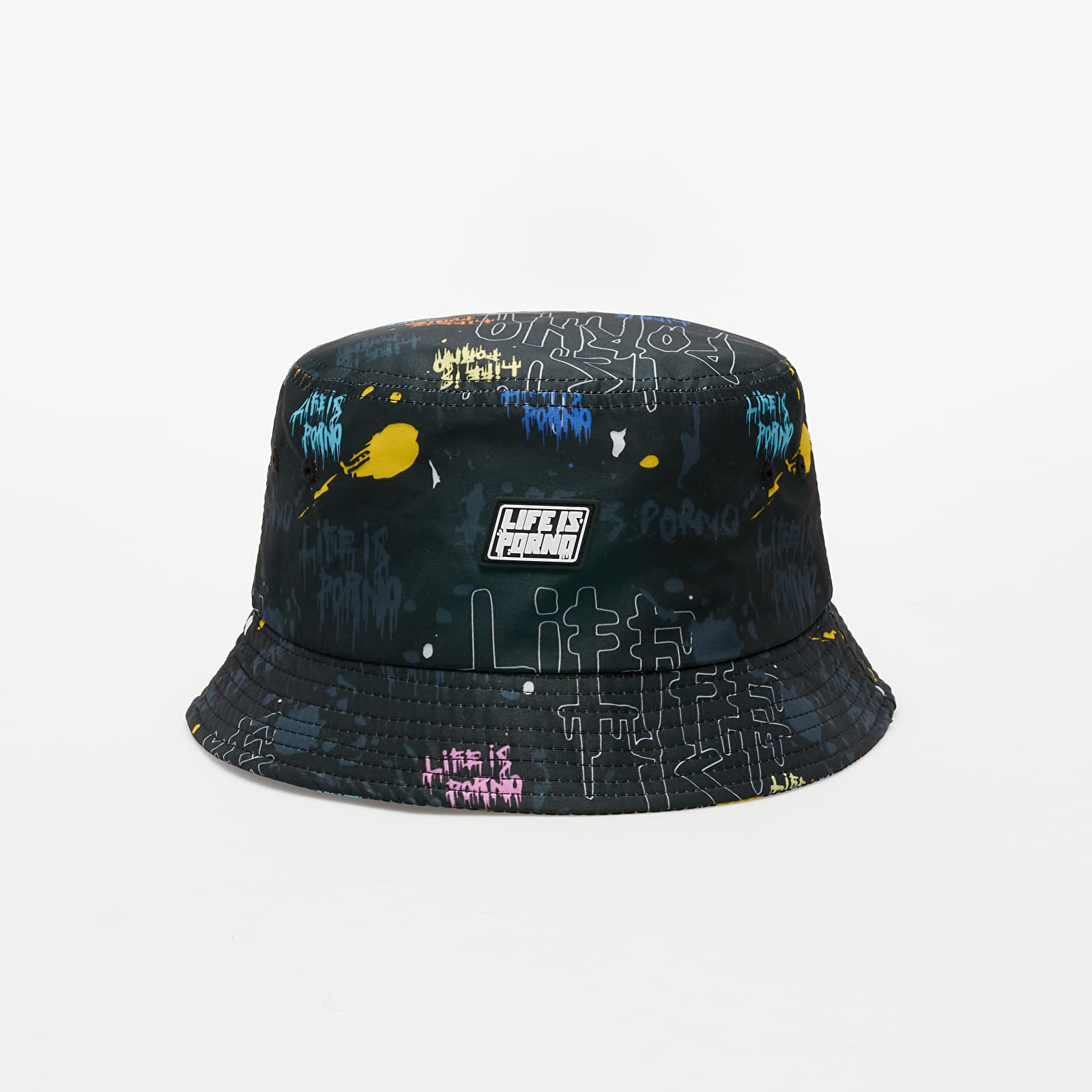 Kapelusze LIFE IS PORNO Buck It Hat Black