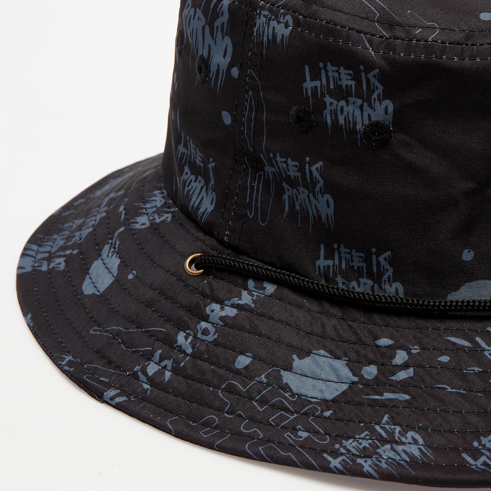 Klobúky LIFE IS PORNO Buck It Hat Black