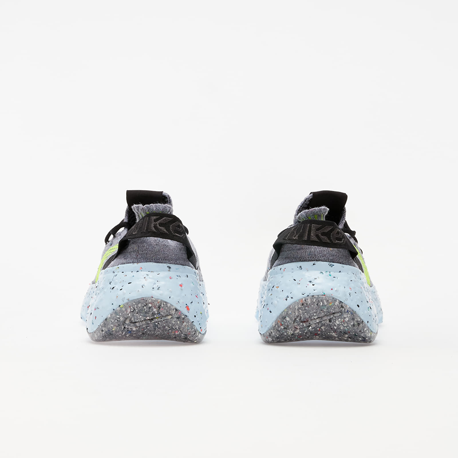 Women's shoes Nike W Space Hippie 04 Grey/ Volt-Black-Dk Smoke Grey
