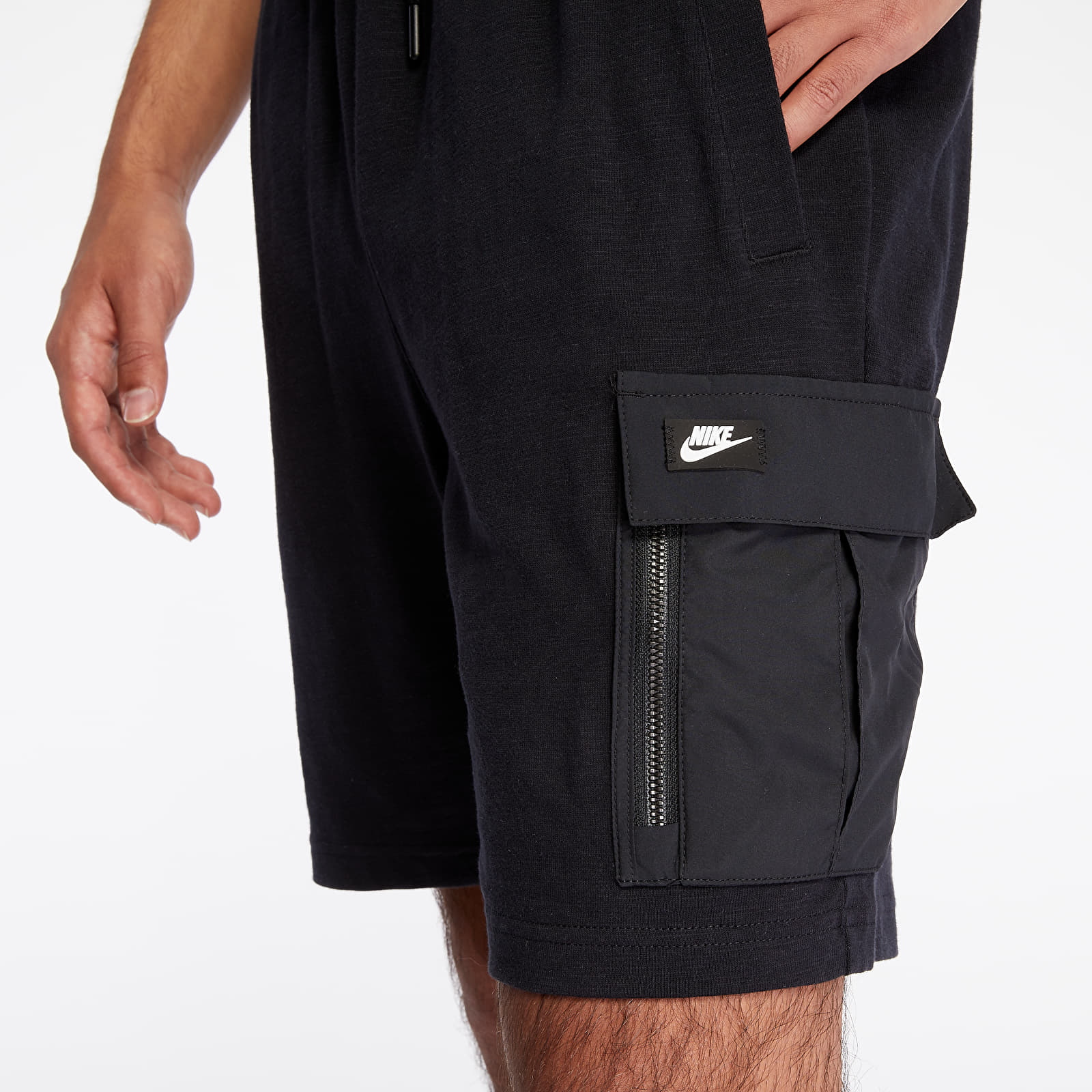 Rövidnadrágok Nike Sportswear Me LTWT Mix Shorts Black/ Black/ Black Oxidized