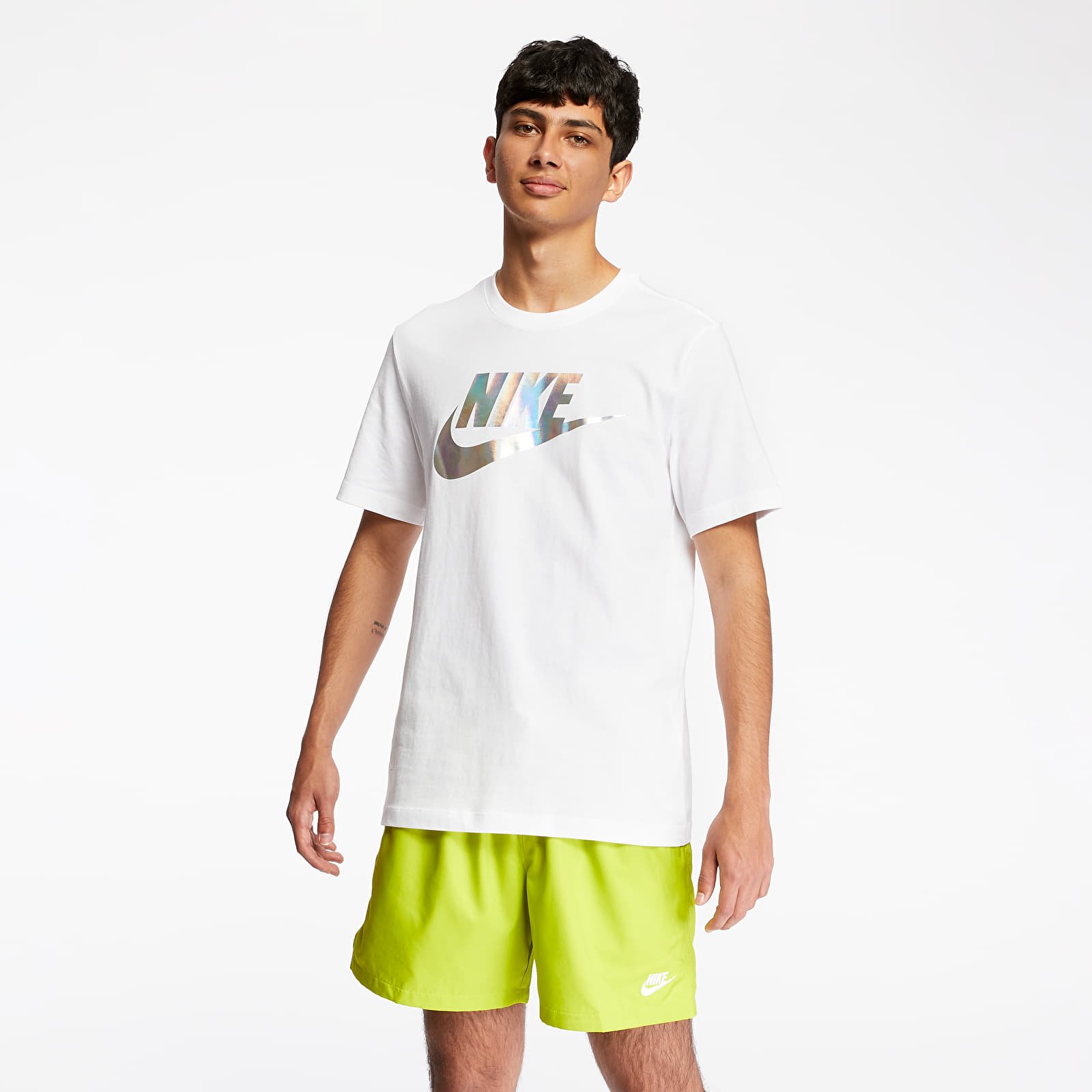 T-paidat Nike Sportswear Festival Hybrid Tee White