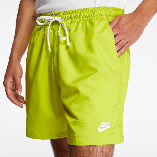 Shorts Nike Sportswear SCE Woven Flow Shorts Bright Cactus White Footshop
