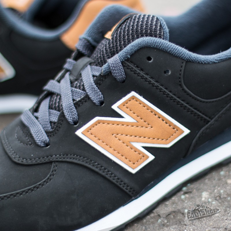 New balance 574 lux leather hotsell