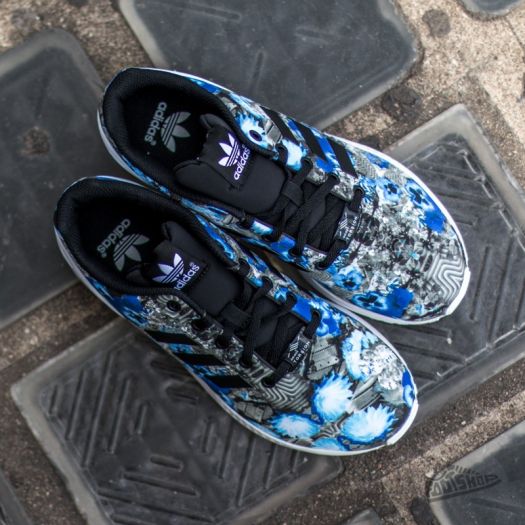 Women s shoes adidas ZX Flux K Core Black Ftw WhiteFootshopwomens