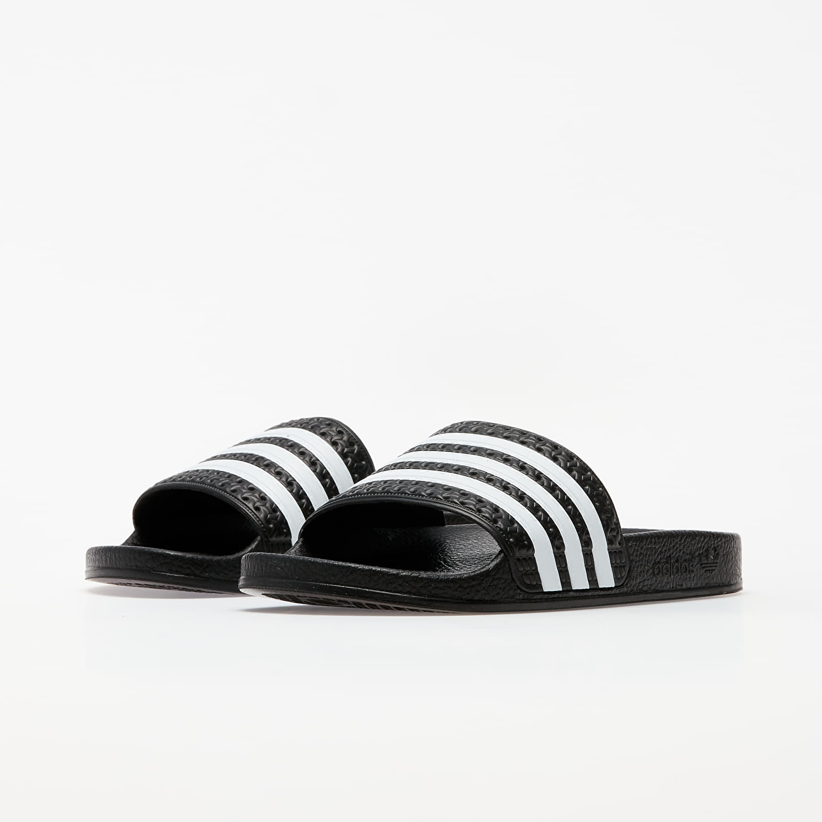 Pánske tenisky a topánky adidas Adilette Black/ White/ Black