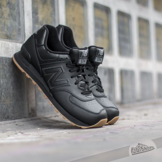 New balance 99 black leather hot sale