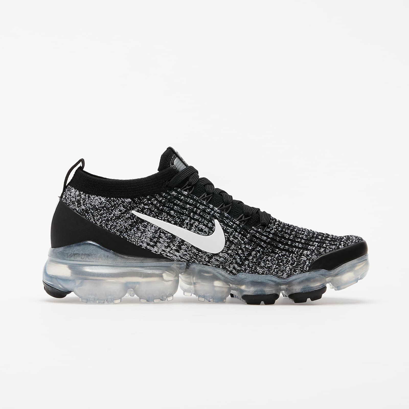Women s shoes Nike W Air Vapormax Flyknit 3 Black White Metallic Silver Footshop
