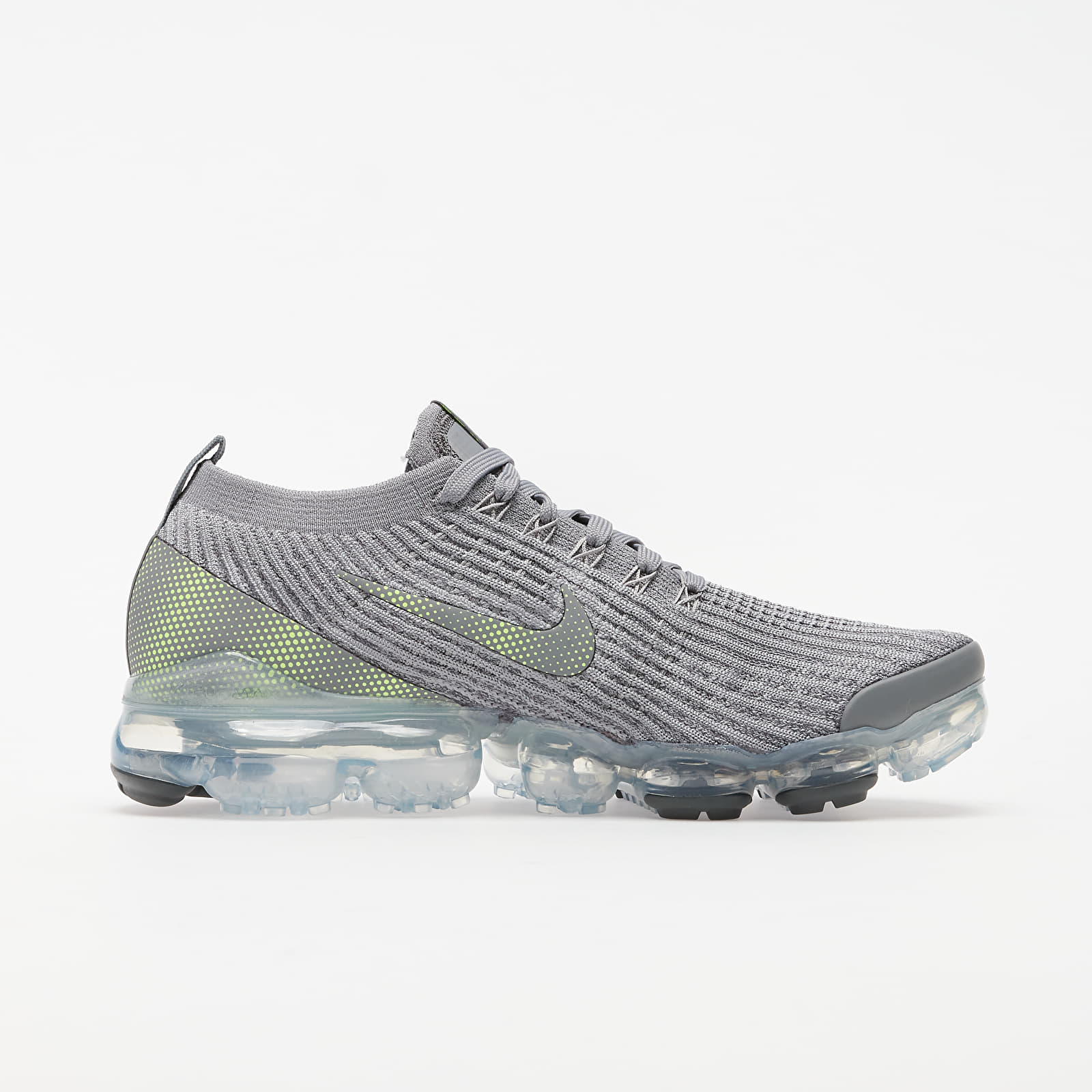 Férfi cipők Nike Air Vapormax Flyknit 3 Particle Grey/ Ghost Green-Iron Grey