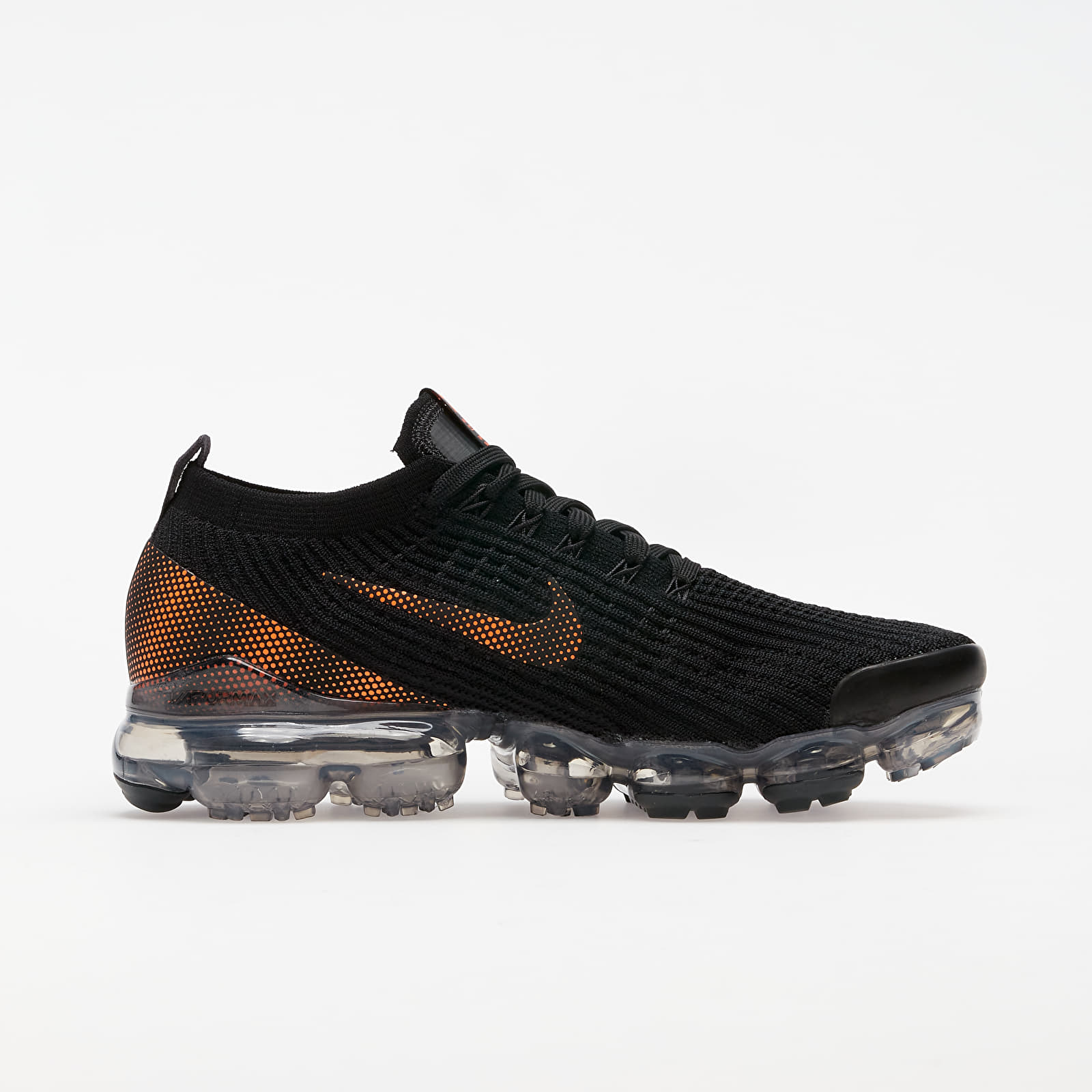 Men s shoes Nike Air Vapormax Flyknit 3 Black Total Orange Dk Smoke Grey Footshop