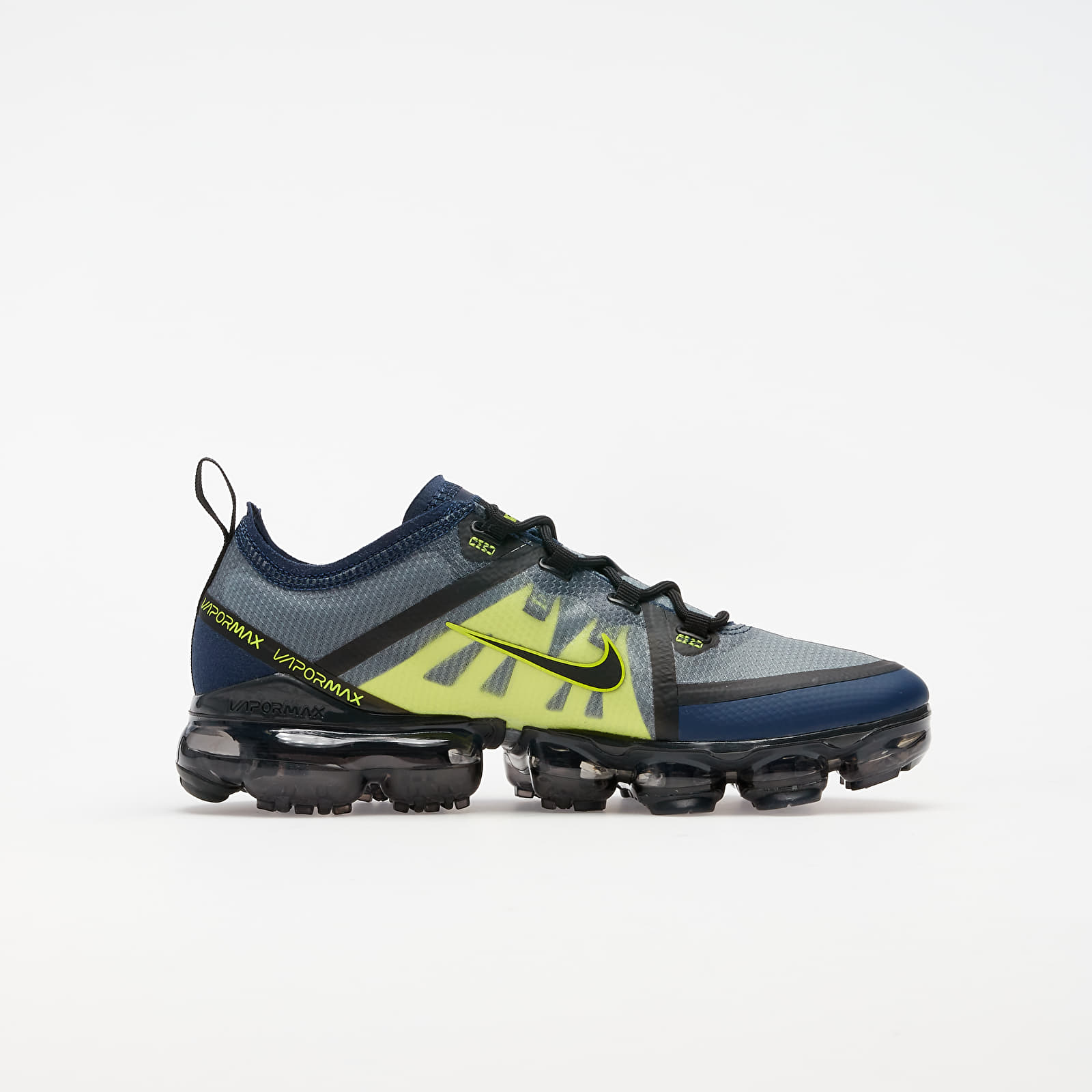 Kids' sneakers and shoes Nike Air Vapormax 2019 (GS) Midnight Navy/ Black-Lemon Venom