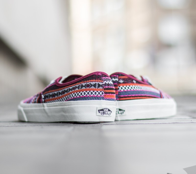 Zapatillas mujer Vans Authentic California Italian Weave Cordovan/ Multi