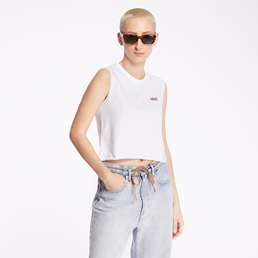 Vans muscle clearance tee women's