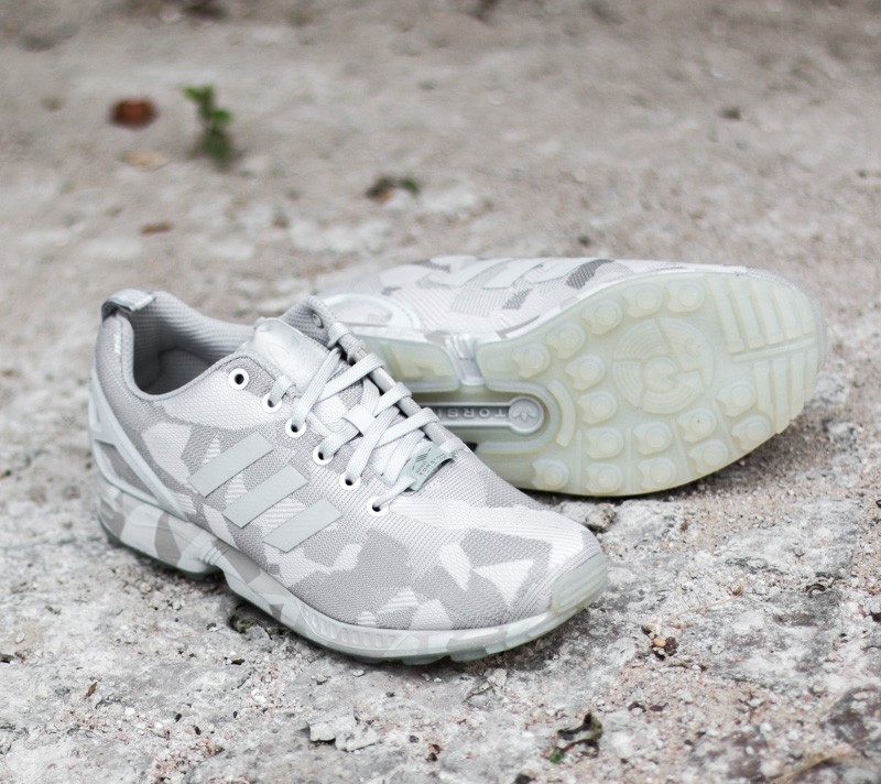 Skor för män adidas ZX Flux Vintage White/ Cool Grey/ MGSO Grey