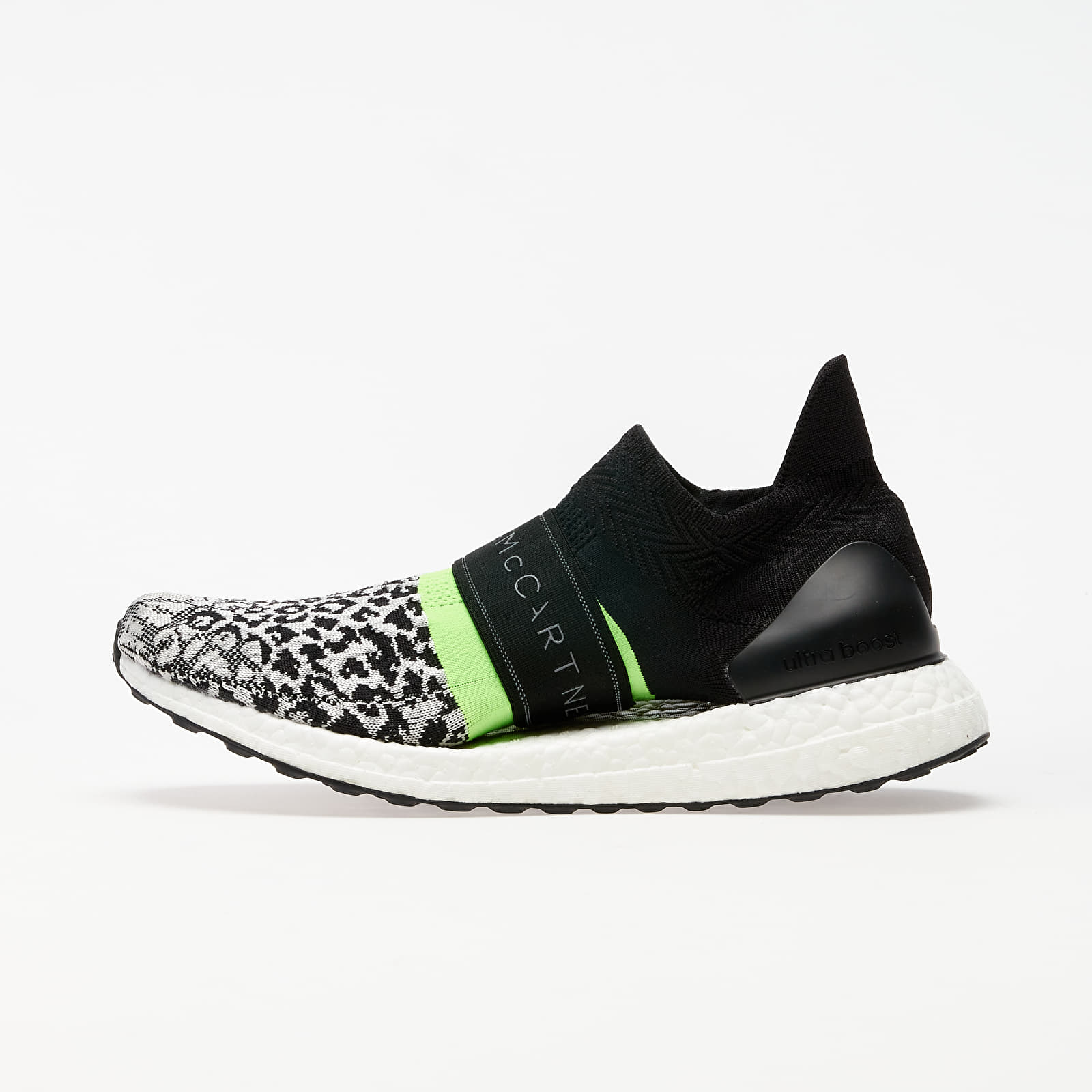 Női cipők adidas x Stella McCartney UltraBOOST X 3.D. S. Black-White/ Core White/ Solar Green