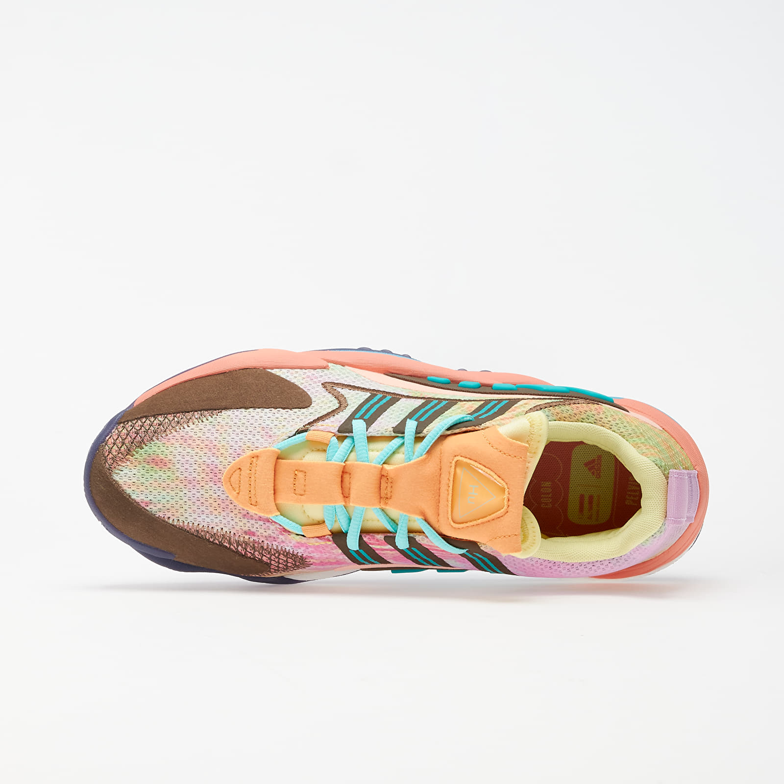 Men's shoes adidas x Pharrell Williams Crazy BYW 2.0 Yellow Tint/ Chalk Coral/ Trace Purple