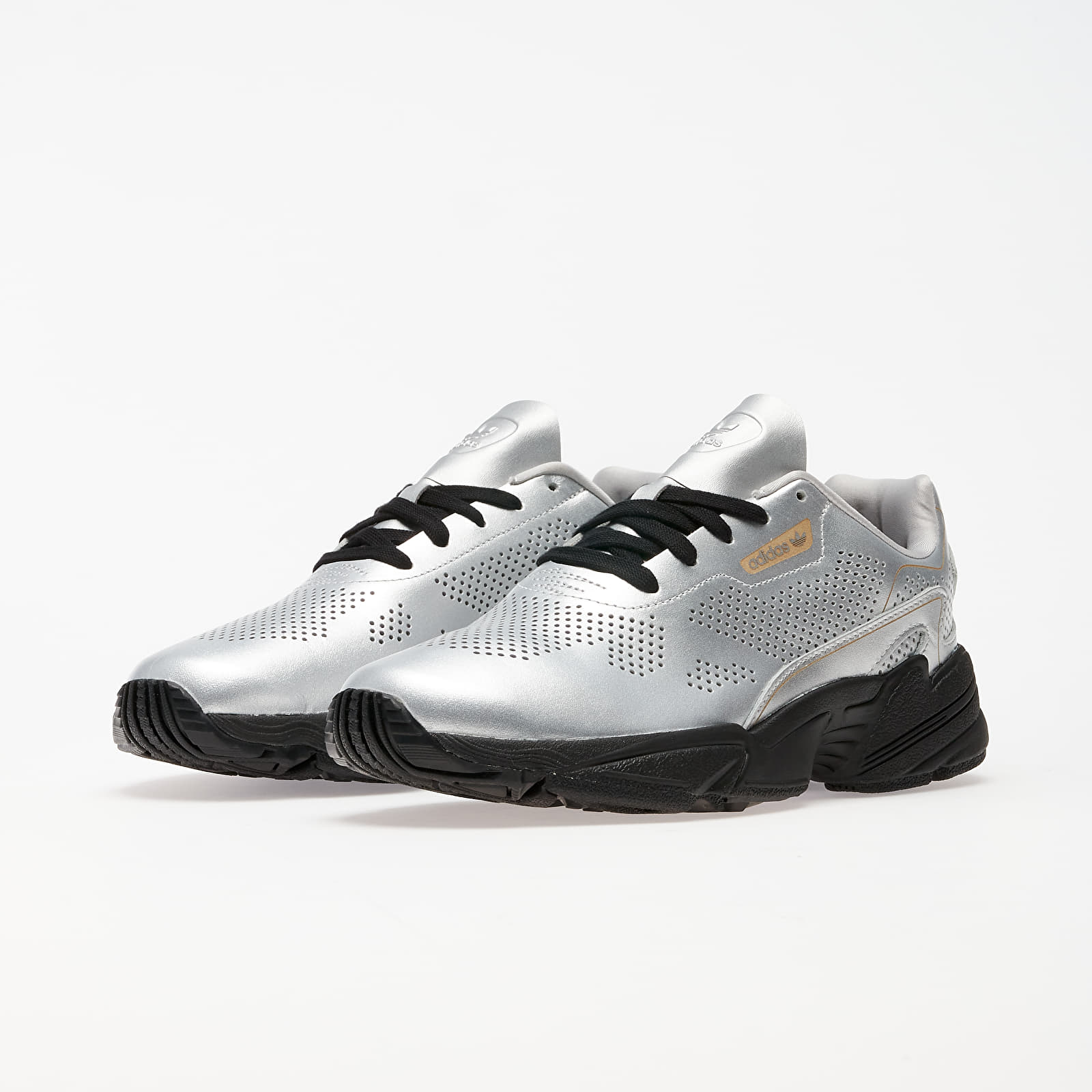 Damesschoenen adidas Falcon Allluxe W Silver Metalic/ Core Black/ Ftw White  | Footshop